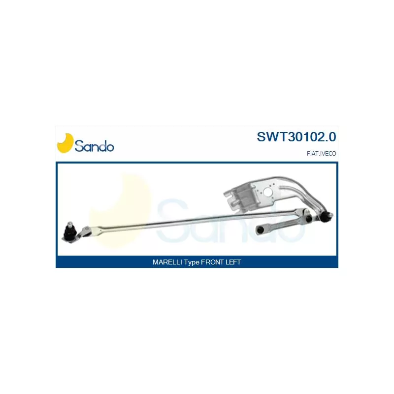 Tringlerie d'essuie-glace SANDO SWT30102.0