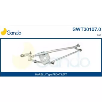 Tringlerie d'essuie-glace SANDO