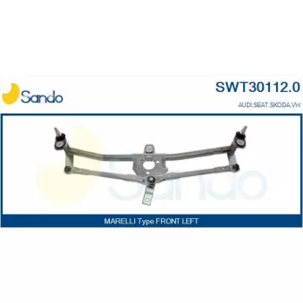 Tringlerie d'essuie-glace SANDO SWT30112.0