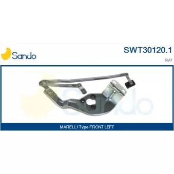 Tringlerie d'essuie-glace SANDO SWT30120.1