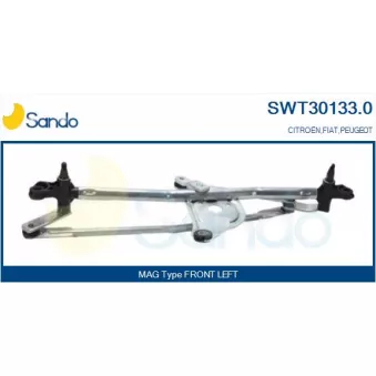 Tringlerie d'essuie-glace SANDO SWT30133.0