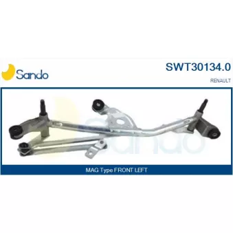 Tringlerie d'essuie-glace SANDO SWT30134.0