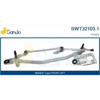 Tringlerie d'essuie-glace SANDO SWT32103.1