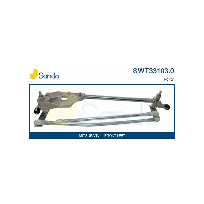 Tringlerie d'essuie-glace SANDO SWT33103.0