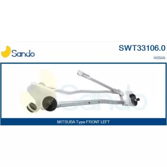 Tringlerie d'essuie-glace SANDO SWT33106.0