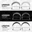 Kit de coussinets de bielle ET ENGINETEAM LP006325 - Visuel 3