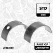 Kit de montage, bague d'étanchéité/ vilebrequin/palier guide ET ENGINETEAM LX000400VR1 - Visuel 3