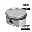 Kit de pistons ET ENGINETEAM PM003125VR1 - Visuel 2