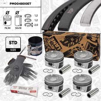 Kit de pistons ET ENGINETEAM PM004800ET