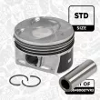 Kit de pistons ET ENGINETEAM PM004800ETVR3 - Visuel 2