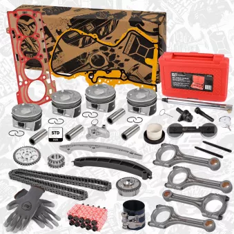 Kit de pistons ET ENGINETEAM PM004800ETVR4