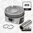 Kit de pistons ET ENGINETEAM PM004800ETVR4 - Visuel 2