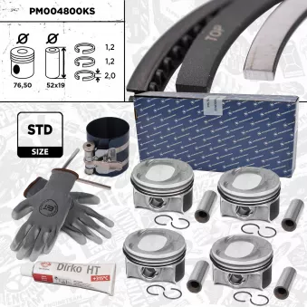 Kit de pistons ET ENGINETEAM PM004800KS