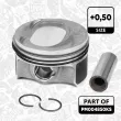 Kit de pistons ET ENGINETEAM PM004850KS - Visuel 2