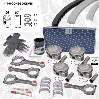 Kit de pistons ET ENGINETEAM PM004950KSVR1