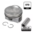Kit de pistons ET ENGINETEAM PM006000ETVR1 - Visuel 2