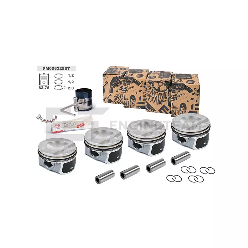 Kit de pistons ET ENGINETEAM PM006325ET