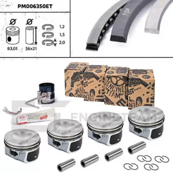 Kit de pistons ET ENGINETEAM PM006350ET