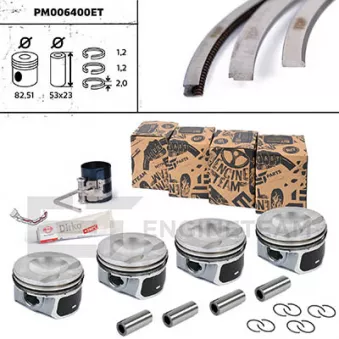 Kit de pistons ET ENGINETEAM PM006400ET