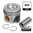 Kit de pistons ET ENGINETEAM PM006500VR1 - Visuel 2
