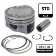 Kit de pistons ET ENGINETEAM PM006900ETVR1 - Visuel 2