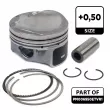Kit de pistons ET ENGINETEAM PM006950ETVR1 - Visuel 2