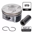 Kit de pistons ET ENGINETEAM PM007000KSVR1 - Visuel 2