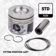 Piston ET ENGINETEAM PM008300 - Visuel 1