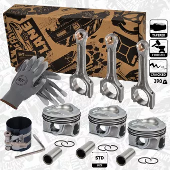 Kit de pistons ET ENGINETEAM PM008500VR3
