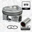 Kit de pistons ET ENGINETEAM PM008500VR3 - Visuel 2