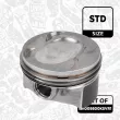 Kit de pistons ET ENGINETEAM PM009800KSVR1 - Visuel 3