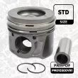 Kit de pistons ET ENGINETEAM PM010500VR1 - Visuel 2