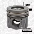 Kit de pistons ET ENGINETEAM PM010500VR1 - Visuel 3