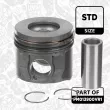 Kit de pistons ET ENGINETEAM PM013900VR1 - Visuel 2
