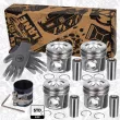 Kit de pistons ET ENGINETEAM PM014100VR1 - Visuel 1