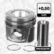 Kit de pistons ET ENGINETEAM PM015350VR1 - Visuel 2