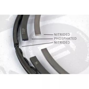 Jeu de segments de pistons ET ENGINETEAM R1000500