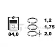 Jeu de segments de pistons ET ENGINETEAM R1000500 - Visuel 2