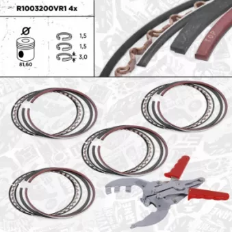 Jeu de segments de pistons ET ENGINETEAM R1003200VR1