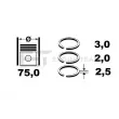 Jeu de segments de pistons ET ENGINETEAM R1004100 - Visuel 2