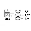 Jeu de segments de pistons ET ENGINETEAM R1004200 - Visuel 2