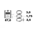 Jeu de segments de pistons ET ENGINETEAM R1004500 - Visuel 2