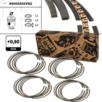 Jeu de segments de pistons ET ENGINETEAM R1005450VR2