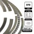 Jeu de segments de pistons ET ENGINETEAM R1005800VR1 - Visuel 2
