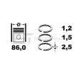 Jeu de segments de pistons ET ENGINETEAM R1007400 - Visuel 2