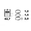 Jeu de segments de pistons ET ENGINETEAM R1007600 - Visuel 2