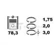 Jeu de segments de pistons ET ENGINETEAM R1007700 - Visuel 2