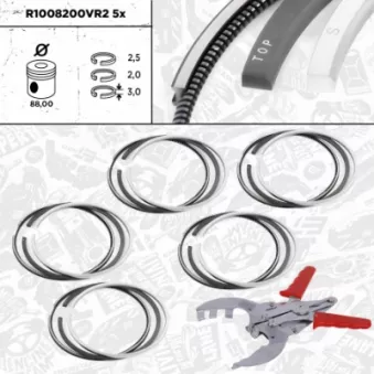Jeu de segments de pistons ET ENGINETEAM R1008200VR2