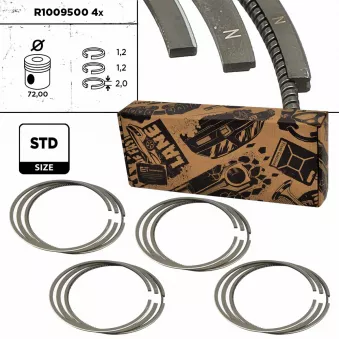 Jeu de segments de pistons ET ENGINETEAM R1009500VR1