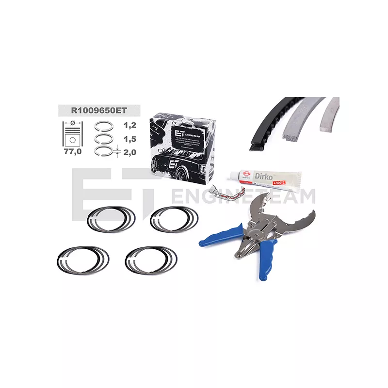 Jeu de segments de pistons ET ENGINETEAM R1009650ET